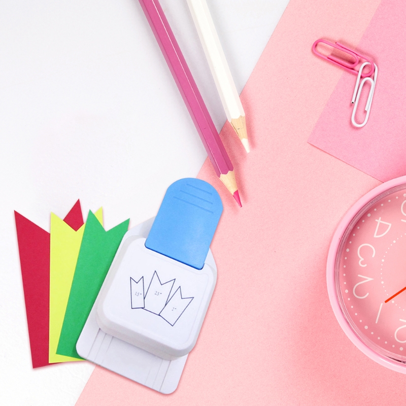 Gxma 3 In 1 Tag Punch Hoek Cutter Paper Punch Bladwijzer Ponsmachine Voor Diy Ambachten Projecten Scrapbooking