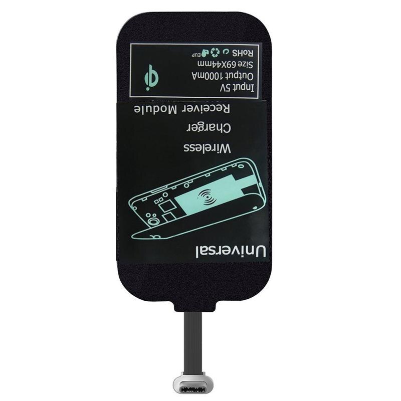 5V/2A 10W Qi Draadloze Oplader Ontvanger Voor Lader Pad Coil Type C USB-C Voor Xiaomi Samsung huawei Type-C Snelle Draadloze Opladen: For andriod B
