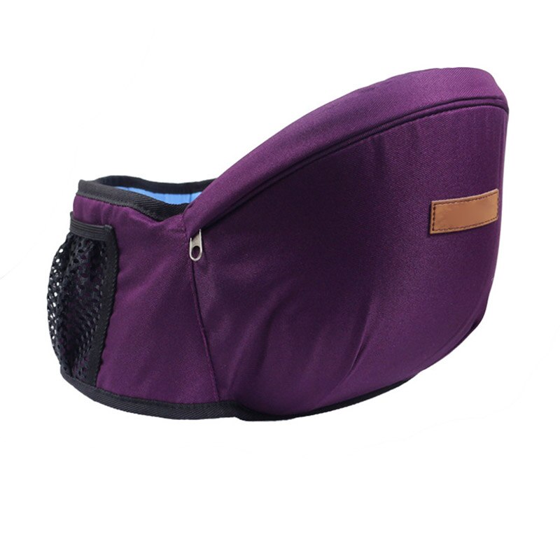 Portabebés con cinturón para bebé, portabebés con cinturón para caminar, con bolsillo mochila infantil, cómodo y firme: Purple