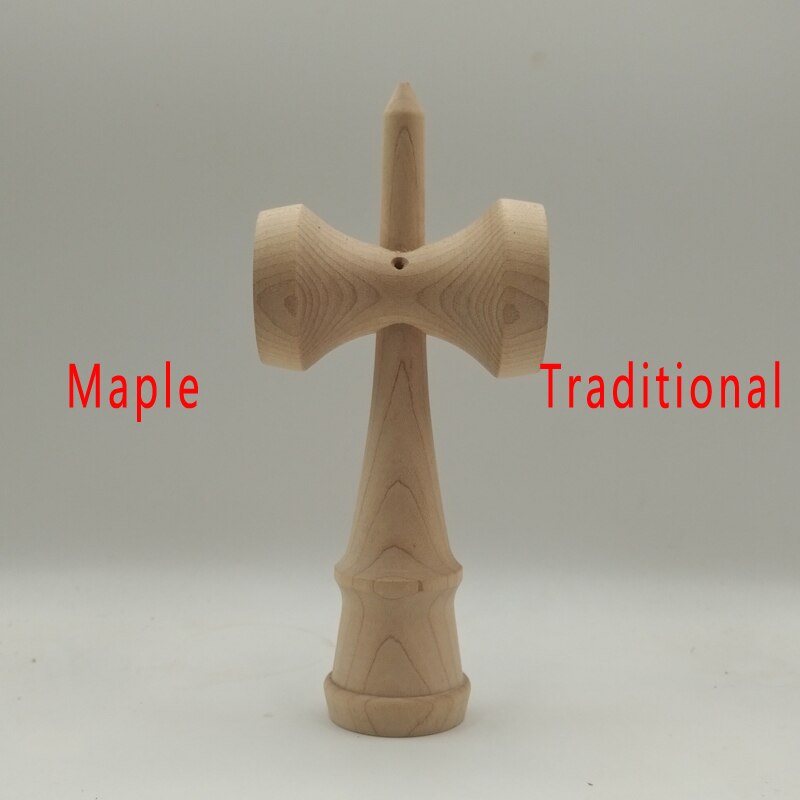 Kendama Accessoires, Vervanging Ken gemaakt van natuurlijke Maple, Traditionele Vorm Ken, Japanse Klassieke Vorm