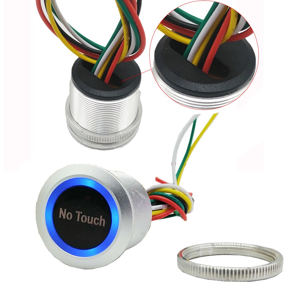 Touchless Door Access Control Release Switch IR Contactless No Touch Infrared Exit Button