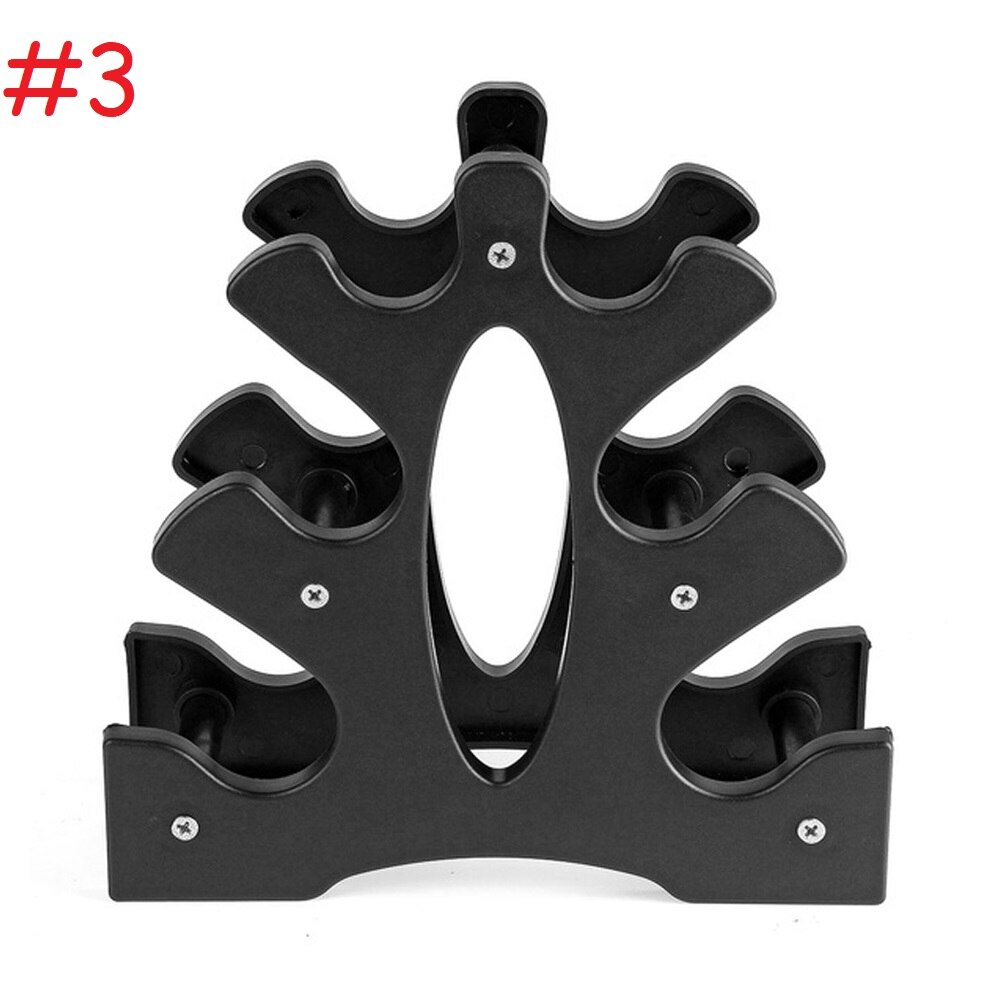 3-Tier Weight Lifting Rack Stands Dumbbell Weightlifting Holder Dumbbell Floor Bracket Home Exercise Accessories: Style 3