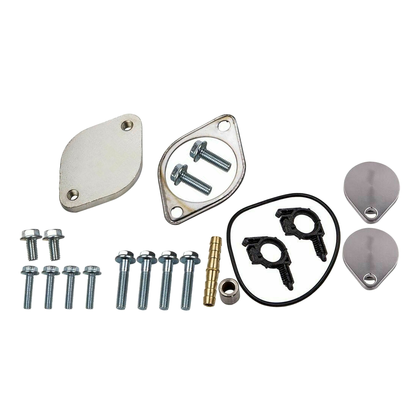 EGR Valve Kit with Intake Elbow Engine Cooler &amp; Throttle Valve Kit Leak Prevent Kit Power stroke For Ford 6.4L F250 F350