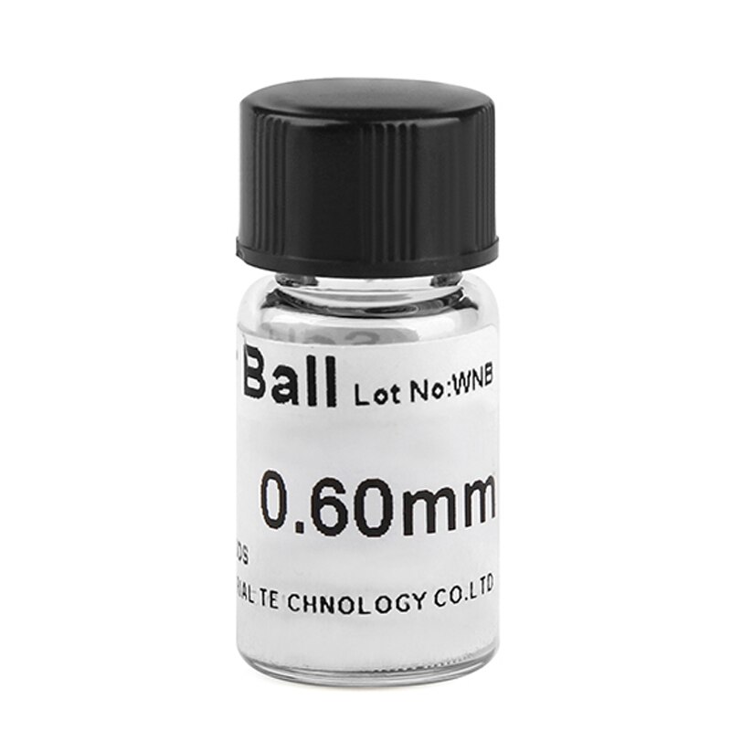 Bga reballing baller 0.2/0.25/0.3/0.35/0.4/0.45/0.5/0.55/0.6/0.65/0.76mm sn63/pb37 loddeball for bga reballing sjablong: 0.6