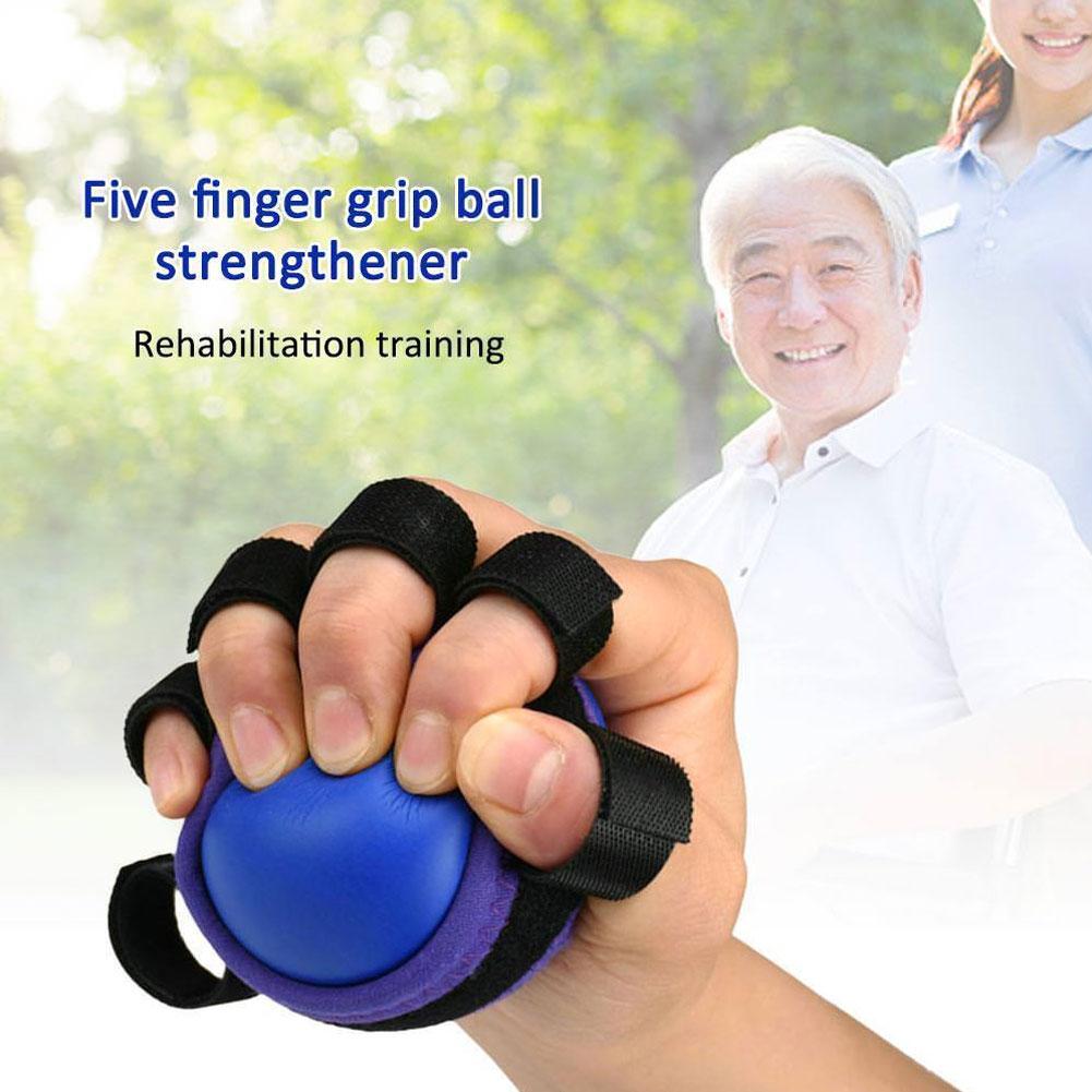 Fitness Sport Hand Gripper Balls Forearm Exerciser Grip Strength Device Five Fingers Grip Ball Trainer Grip Fitness Equipment