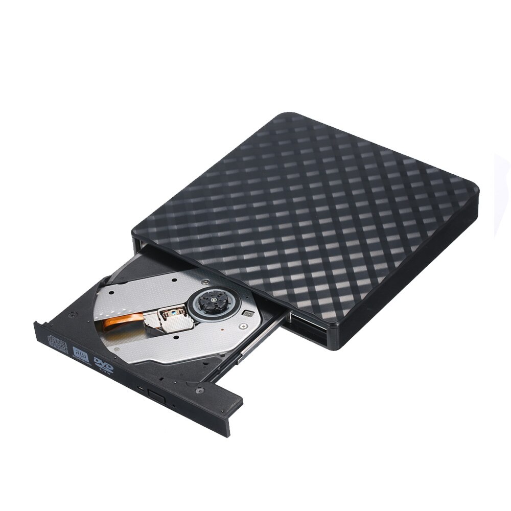 Portable External CD DVD-RW Drive Rom Rewriter Writer USB 3.0 Ultra-slim Date Transfer HDD Device for Windows Linux OS