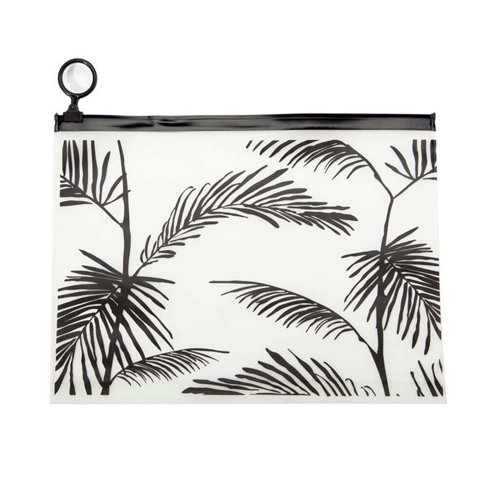 Tragbare PVC Wasserdicht transparent Druck machen-hoch Tasche Schreibwaren Lagerung Beutel