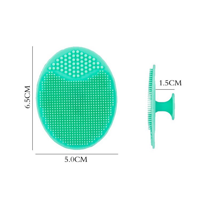 Cepillo de limpieza Facial de silicona, exfoliante de cara con espinillas, suave, Limpieza Profunda, herramienta de cuidado Facial, 1 ud.