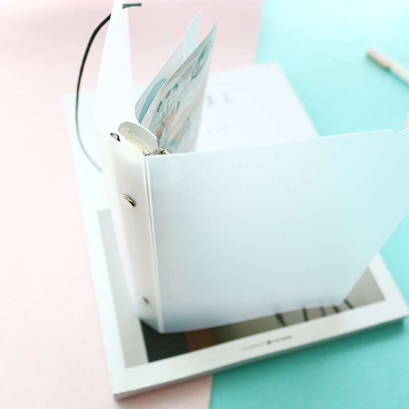 A5 A6 Bullet Spiraal Bindmiddel Transparante Notebook Cover Losbladige Refill Notities Schetsboek Shell School Kantoorbenodigdheden Briefpapier
