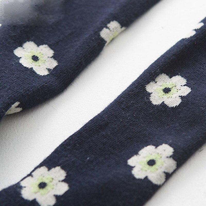 Collant caldi in cotone per bambina autunno inverno Collant per bambini pantaloni lavorati a maglia Collant per ragazze Collant per bambini Collant lavorati a maglia