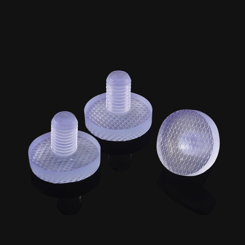 10pcs Silicone Stem Bumpers Screws Hole Plugs Anti collision Embedded Soft for Cabinet Doors and Drawers Anti-slip Foot Pad