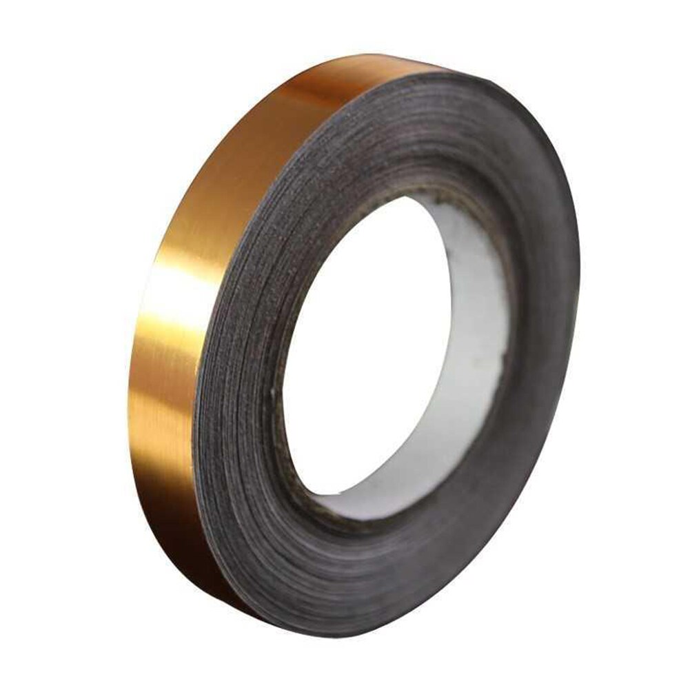 Ceramic Tile Mildewproof Gap Tape Tile Gap Sealing Tape Waterproof Foil Strip Silver Golden Rims ANDF889
