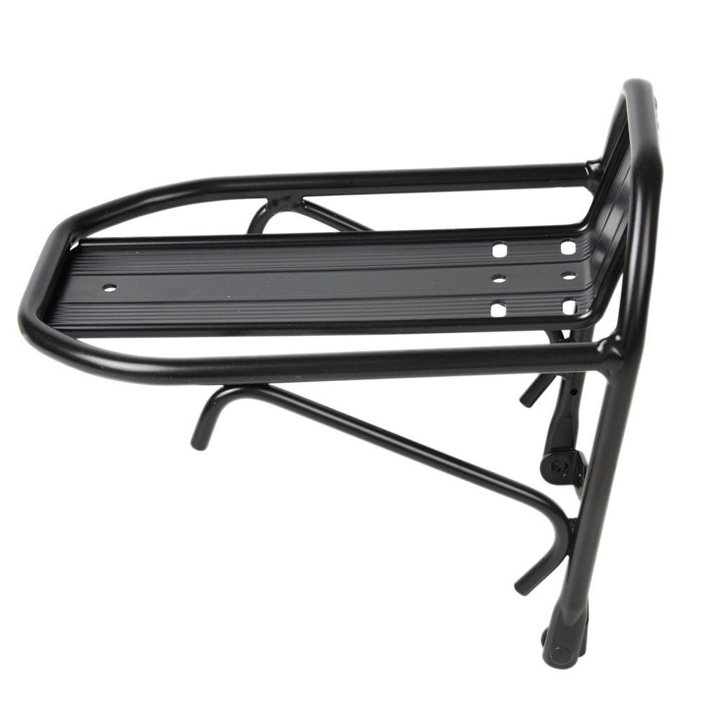 Aluminiumlegering mtb vägcykel cykel främre rack bärväskor väska bärare bagagehylla cykelfäste hållbart och robust