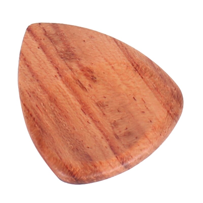 Akoestische gitaar plectrum van hout, hartvormige plectrums voor baspartijen  h58d: A