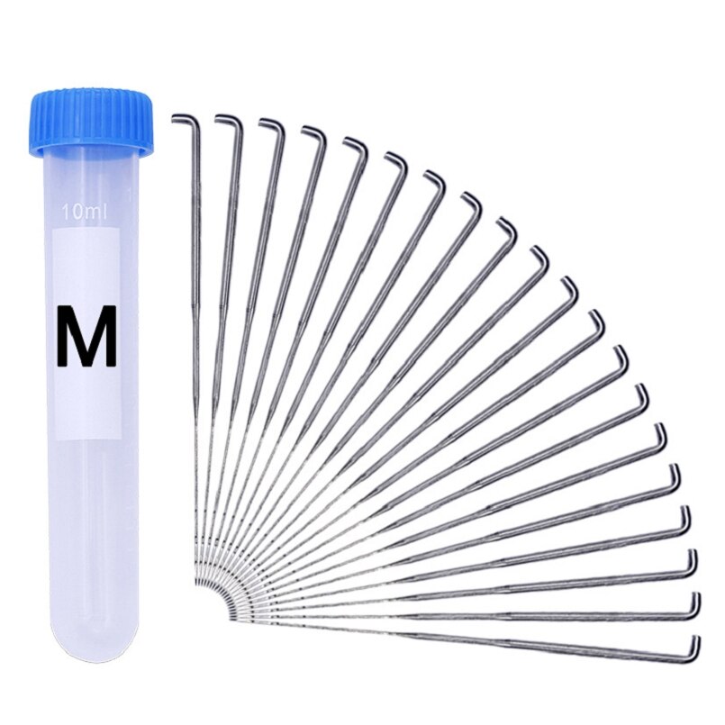 20 Pcs Felting Needles, Needle Felting Starter Kit, DIY Felting Kit, Beginners Needle Felting Kit, Needle Felting Tools (No. M)