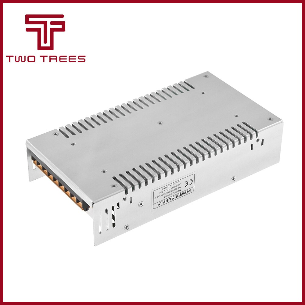 12V 30A 360W Schakelende Voeding Adapter Led Strip Licht Transformator 12V Voor 3d Printer Onderdelen Deel s-360-12 12V30A