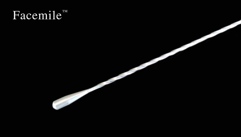 Mélangeur pour Cocktail et boisson en acier inoxydable, ustensile de Bar de 31.5cm, cuillère mélangeur, agitateur de louche