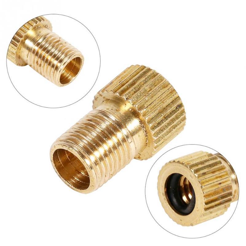 1/5/10 stk cykelventil adapter pumpe cykel konverter luftpumpe vejcykel dæk gasventil adapter slange pumpe reparationsværktøj