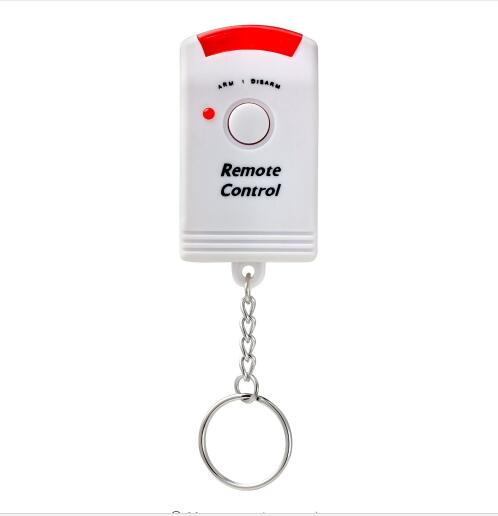 Trådlöst pir rörelsesensor larm med 2 fjärrkontroller lokalt larm inbrottstjuv med 105db sirener