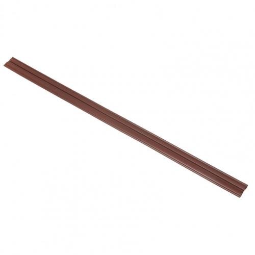 Bande de scellage de porte autocollante en PVC, 96cm, bouchon d'étanchéité sous la porte, étanche, haute élasticité, fournitures d'amélioration de l'habitat: Marron
