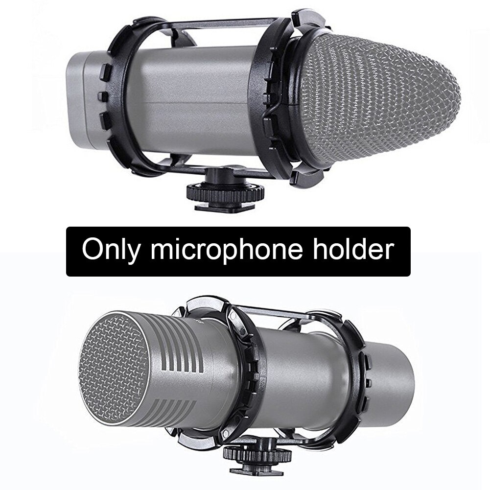 Broadcasting Adjustable Microphone Holder Shock Mount Suspension Clamp Studio Supplies Stable Easy Install Wireless Desktop