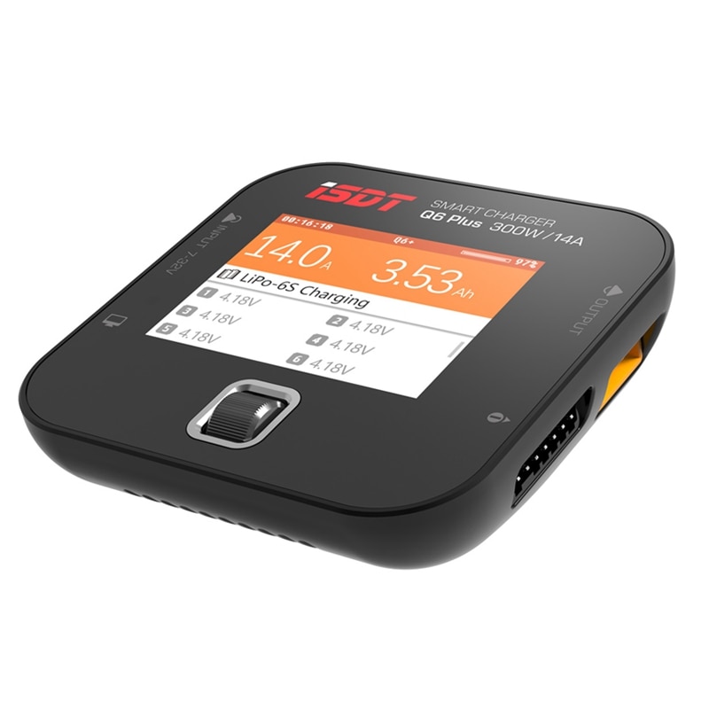 Isdt  q6 nano  q8 lite 500w til lomme batteri balance oplader til rc dele engelsk version