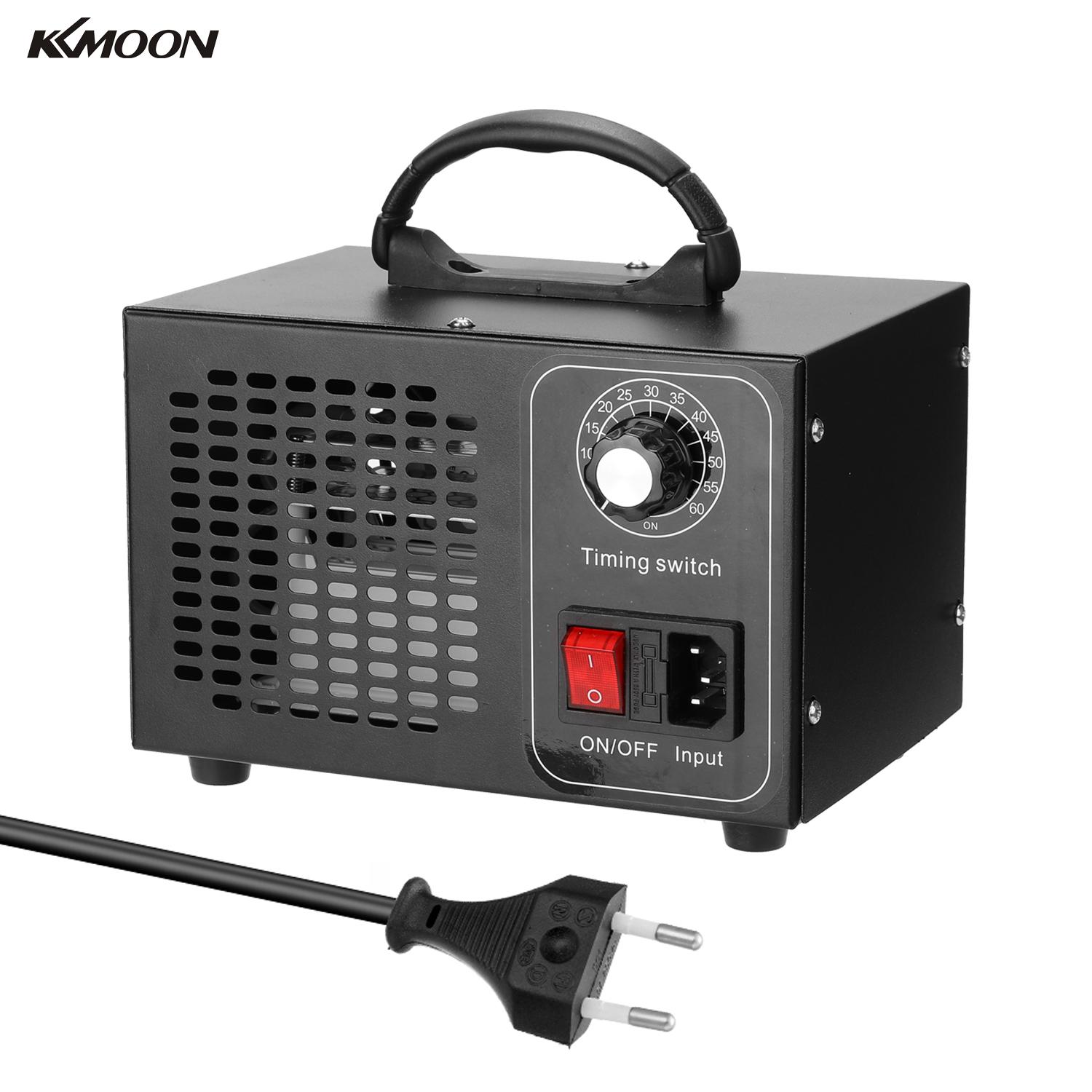 Kkmoon ozon maskin generator luftfilter renare ozonisator ozonator för hembil formaldehyd med timing switch
