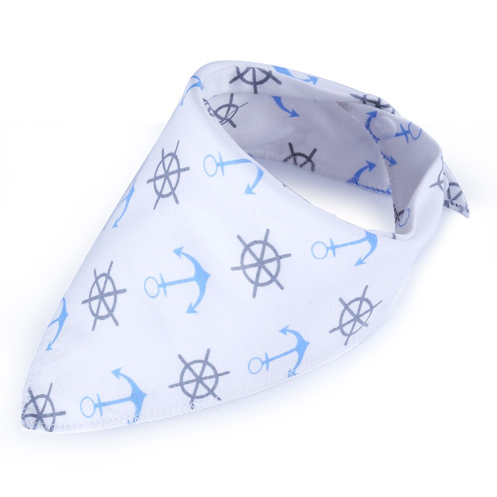 Insular Weiche Baby Lätzchen Spuck Tuch Nette Mädchen Jungen Bib Babys Kleidung Neugeborenen Baby Lätzchen Infant Baby Bandana Für Neugeborene: Anchor