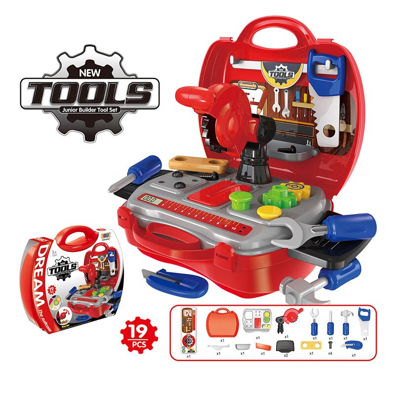 8 arten freundlicher Simulation Spielzeug Anzug Küche Kochen Utensilien freundlicher Kosmetik Spielzeug Abs Kunststoff Spielen Haus Rucksack Kasten