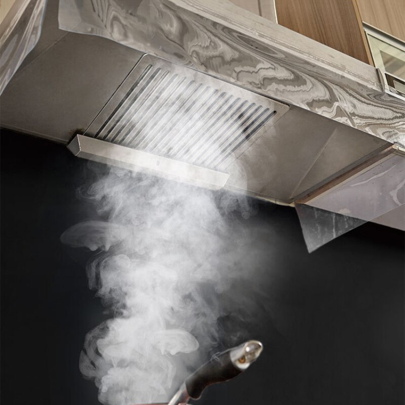Kitchen Hood Anti-Smoke Cover Smoke Shield Oil Fume Hood Absorbs Smoke Oil-proof Cover Transparent Double-sided Adhesive Hood