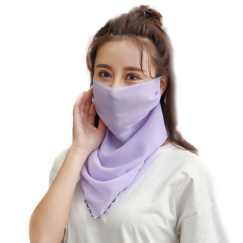 Outdoor Half Gezichtsmasker Dubbelzijdig Winddicht stofdicht Zonnescherm Hals Cover Protector Maskers Sjaal: A2