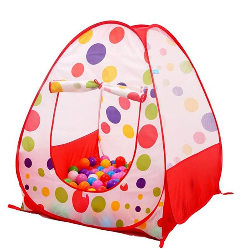 Tent Voor Kinderen Speelhuis Ballenbad Tent Jongen Meisje Prinses Kasteel Draagbare Indoor Outdoor Baby Play Tenten House Kids play Room: Red Doll
