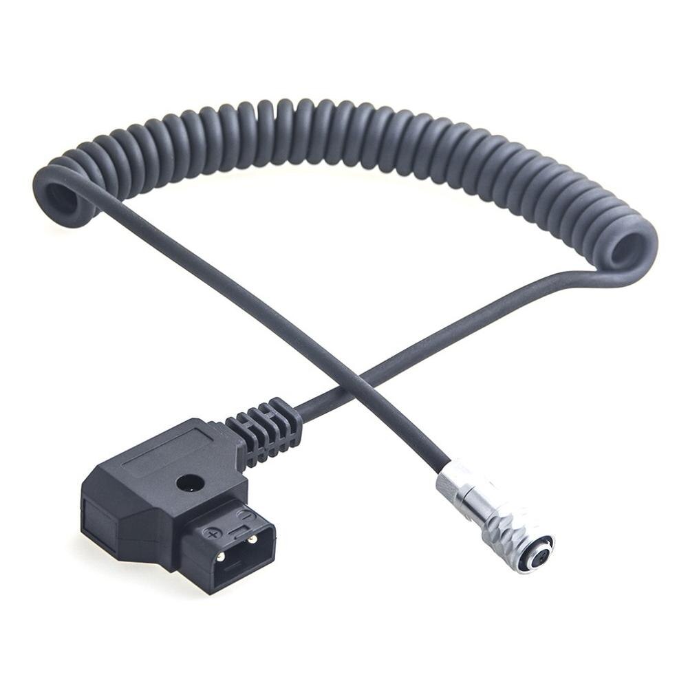 BMPCC 4K Power Cable D-Tap Dc Spring Cable Power Cable For Blackmagic Pocket Cinema 2 Pin Female Connector To P Connector