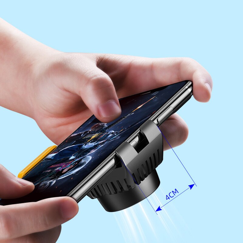Cell Phone Cooler Semiconductor Heatsink Phone Radiator for Android / iPhone Phones Play Games Lives Watch Videos