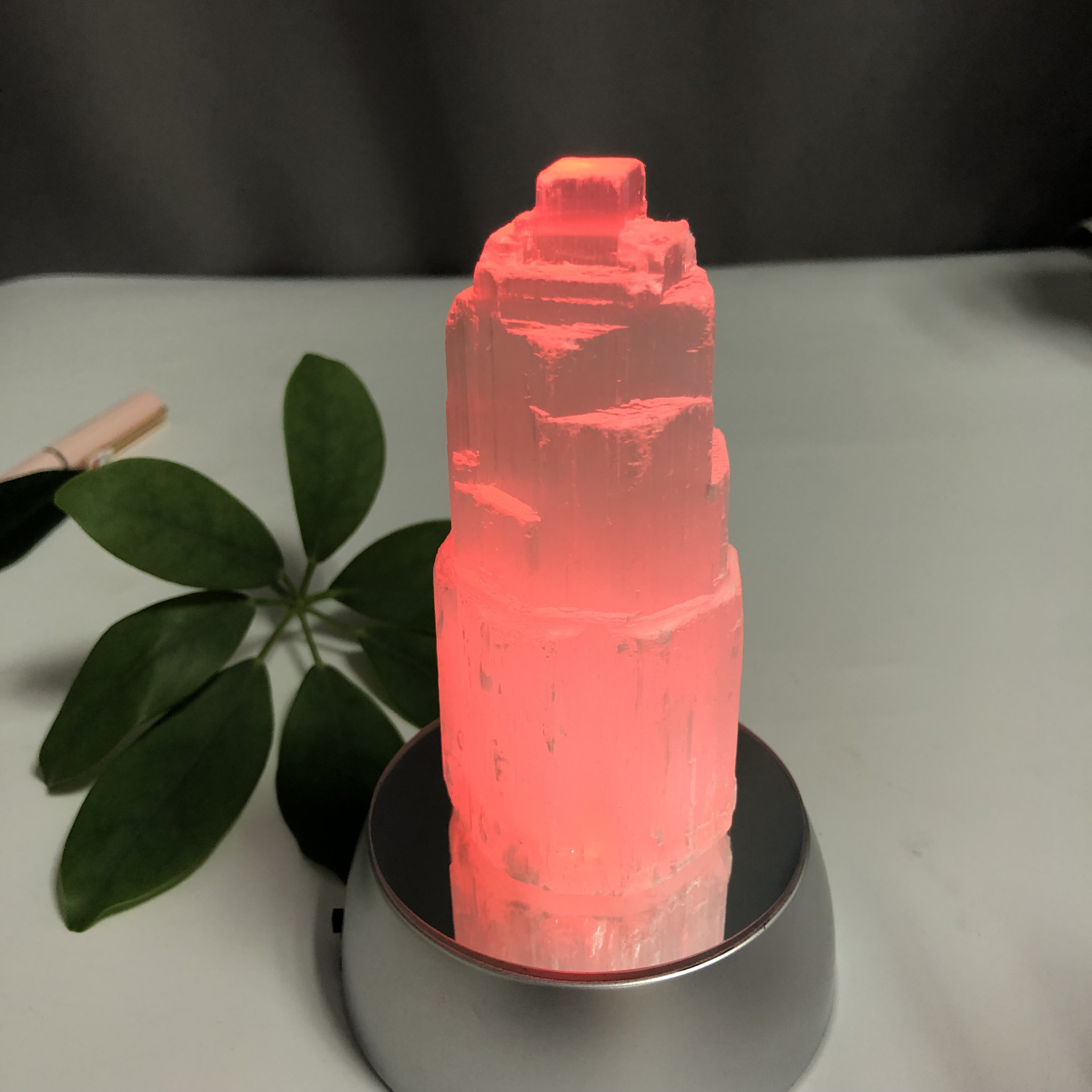 Natuurlijke Kristallen Kleurrijke Plug-in Elektrische Gips Lamp Healing Voor Of Decoratie FYY