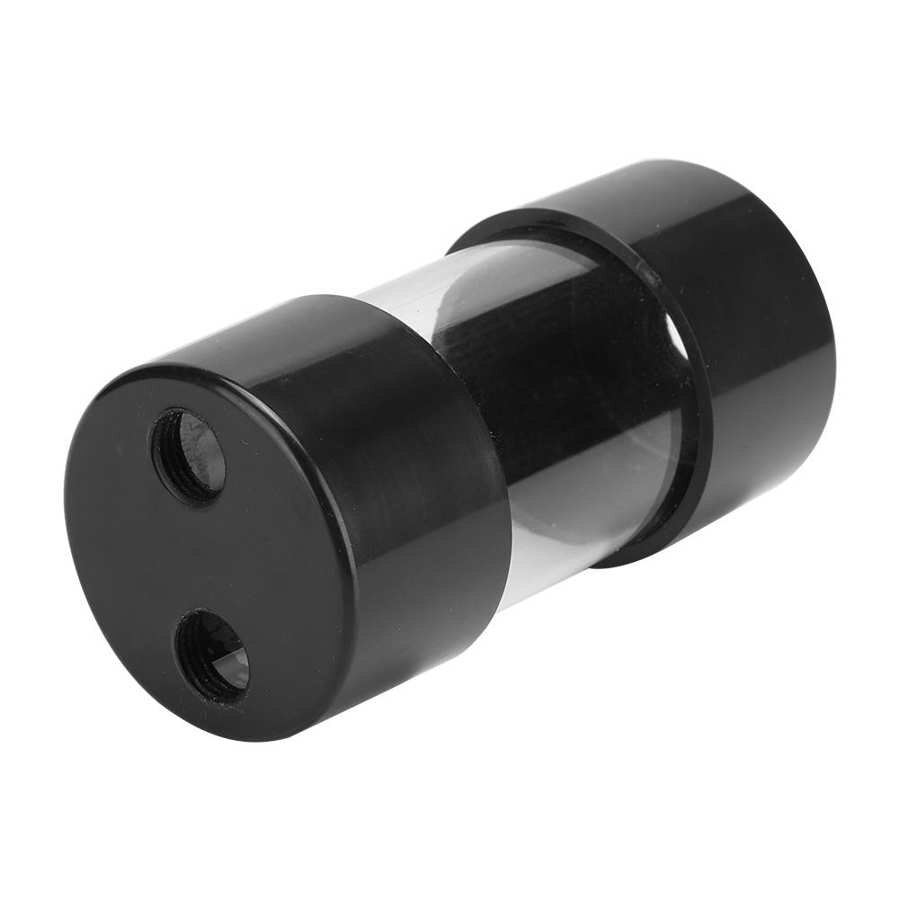 Acrylic Cylinder Reservoir Water Tank /4 Screw For Computer Liquid Cooling TOG
