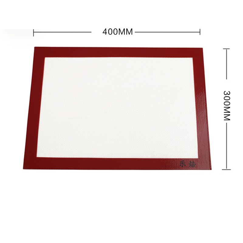 40*30Cm Glasvezel Siliconen Bakken Mat Anti-aanbak Gebak Matten Macarons Pad Kan De Oven CT152