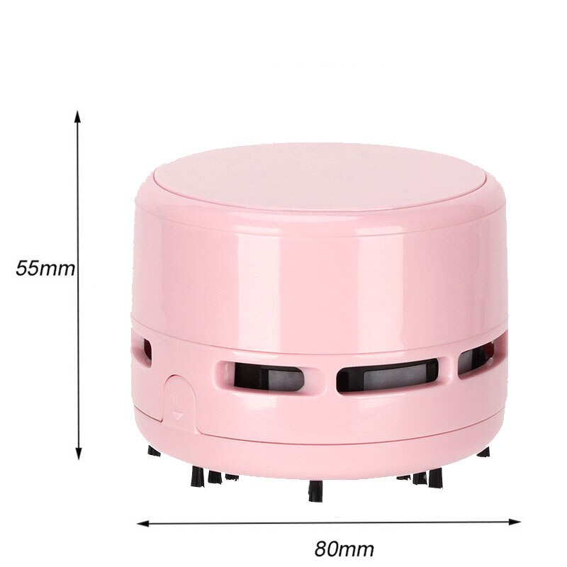 Mini Vacuum Cleaner for Car in Pink Collecter Aspirator Sweeper Cute Mini Cleaner Wireless Corner Desk Table Dust Cleaner