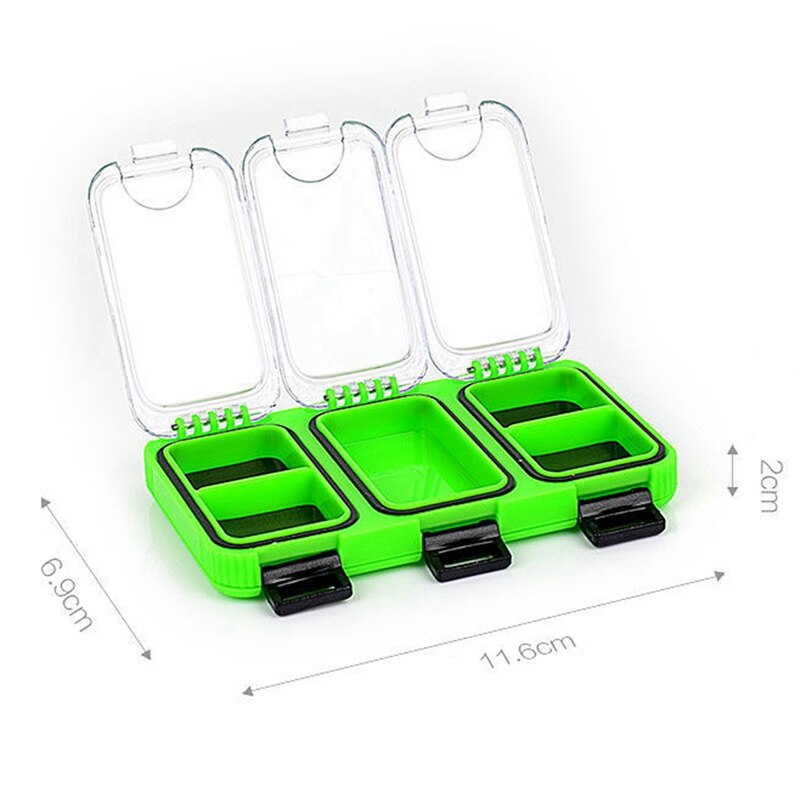 Fishing Tackle Box Hook Bait Etc. Carp Fishing Accessories Tools Waterproof Box With Magnet