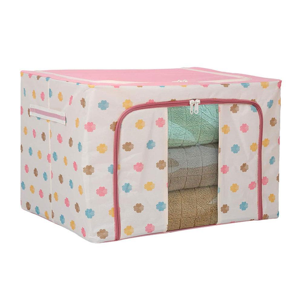Oxford Fabric Clothes Storage Box Underwear Foldable Organizer Household Laundry Finishing Wardrobe Toy Storage Cabinet