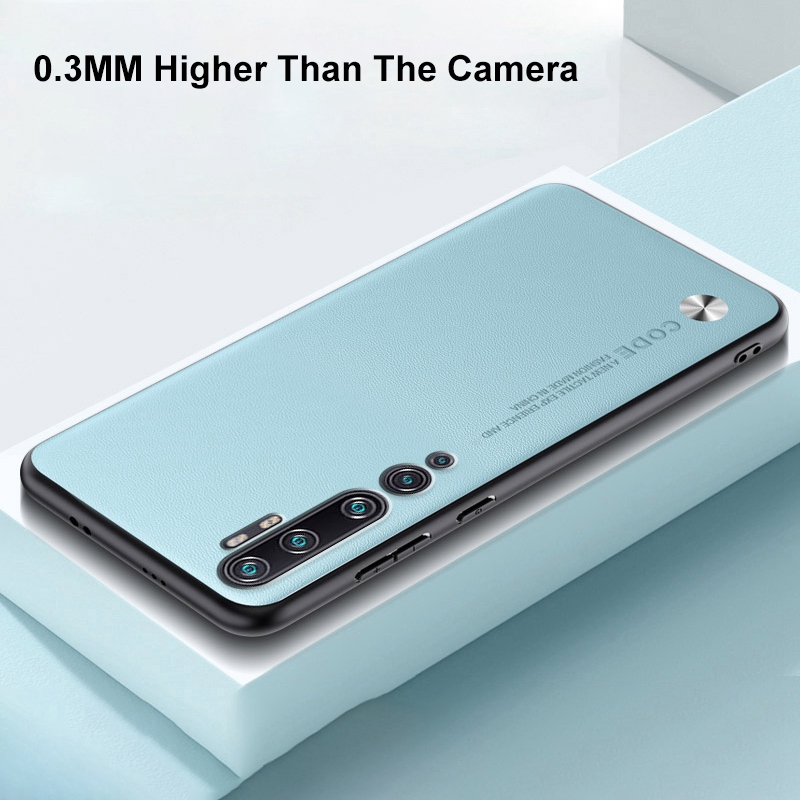 Ylellinen pu-nahkakotelo xiaomi mi note 10 pro note 10 -puhelimelle, mattapintainen silikonisuojus xiaomi mi  cc9 pro -puhelimelle
