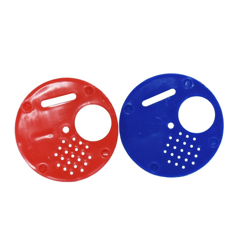 Herramientas de apicultura para colmenas, utensilio redondo de plástico para puertas de abejas, suministros para insectos, 4 Uds.