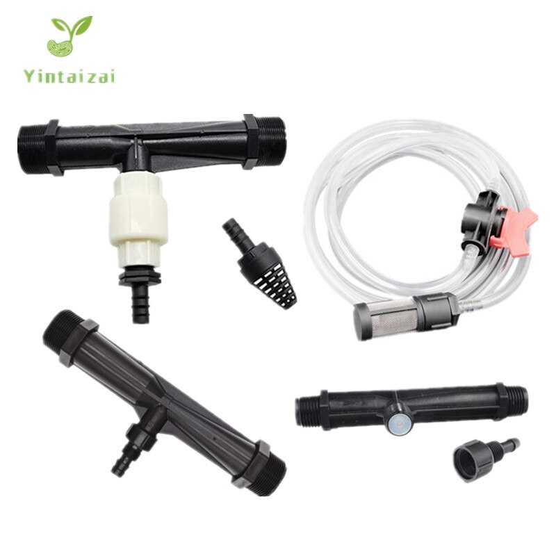 1/2 "Tot 2" Irrigatie Venturi Meststof Mixer Injectoren Kit Landbouw Tuin Water Tube Tuin Tub Spa Ozon Injector