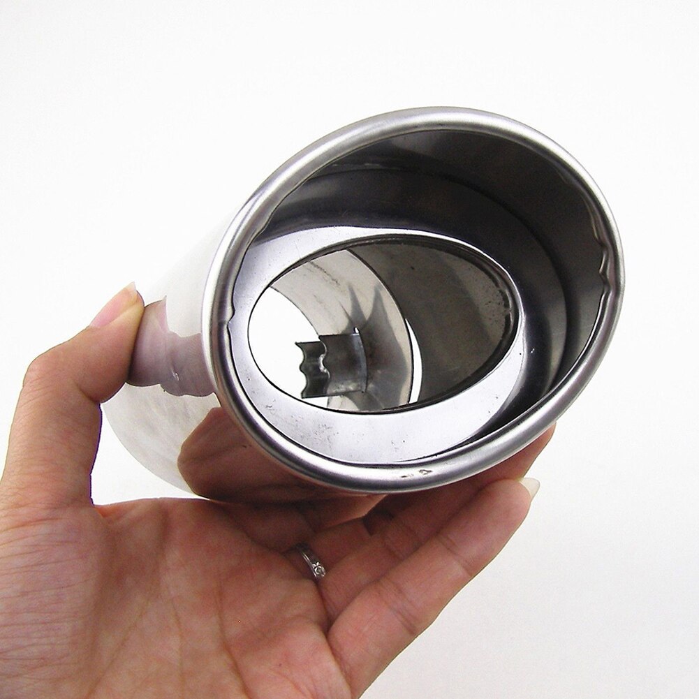 Auton yleispakoputken perävaimentimen päätyputki ruostumattomasta teräksestä valmistettu auton pakoputken pyöreä putki krominen pakoputken perävaimentimen päätyputki