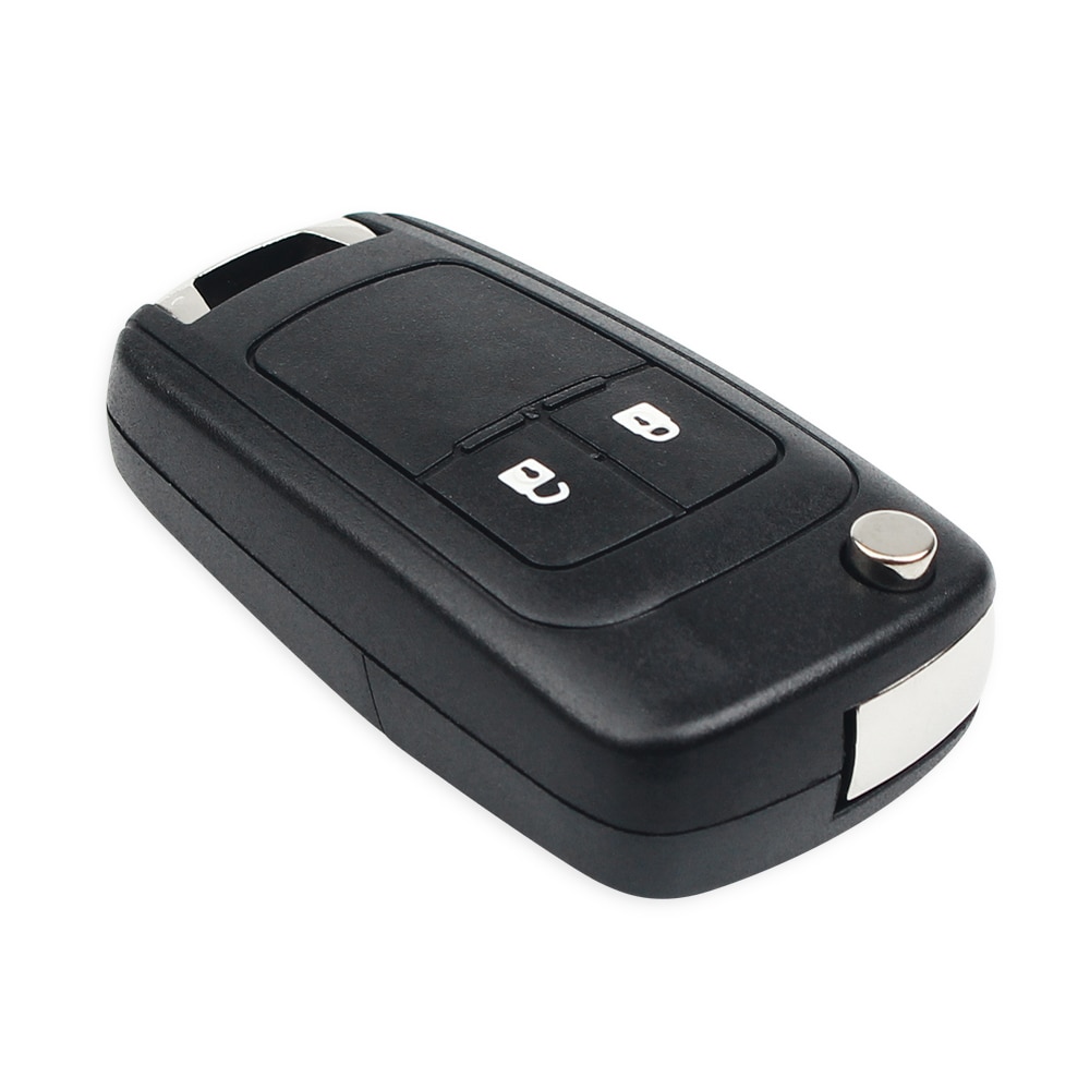 KEYYOU 2/3 Buttons Modified Flip Remote Car Key Shell For Chevrolet Cruze Aveo Auot Key Case Right/left YM28/hu43 Blade