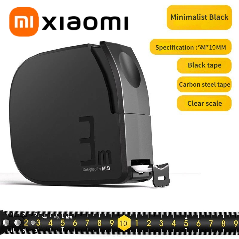 Xiaomi 5M MaßBand Verdicktes Hochpräzises Stahlband MaßBand Multifunktionale Haushalt Holzbearbeitung Tragbare Messwerkzeuge: verrotten