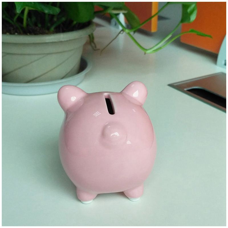 Huchas para niños, Material cerámico, bonito cerdo para decoración, de guardería para bebés