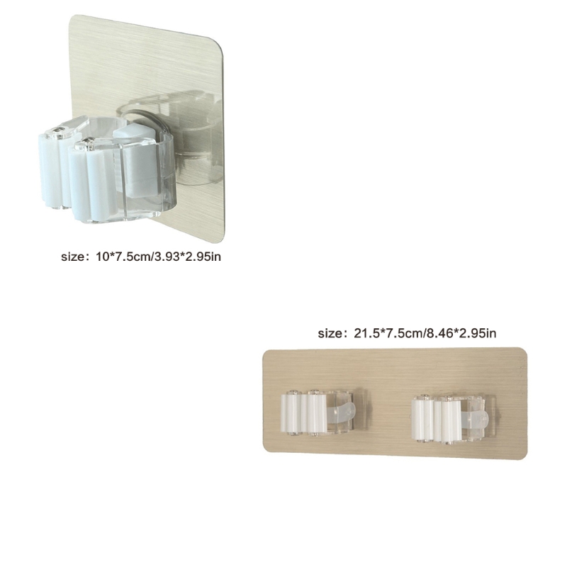 Uchwyt ścienny wycierać spinacz brushroom uchwyt samoprzylepny Organizer stojak wieszak kuchnia łazienka przechowywanie silny bezszwowy haki