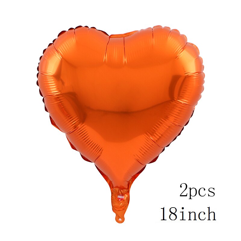 100x76cm Double Bear Hug Heart Balloons Foil Cartoon Bear I Love You Wedding Valentine's Day Event Party Balloon Decoration: 2pcs Orange
