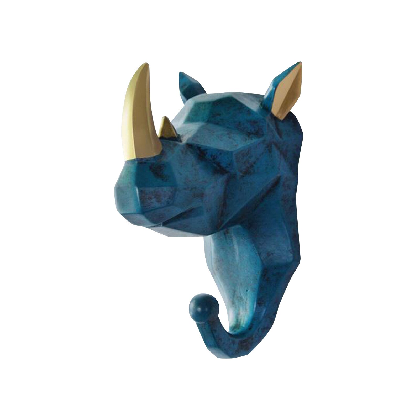 Creatieve Muur Haken Dier Decoratie Hars Houtnerf Haken Slaapkamer Deur Na De Dieren Haken 3d Haak Enkele Muur Hanger: B